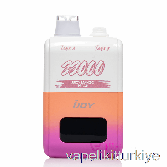 Vape Likit Ijoy Sd22000 Tek Kullanımlık Sulu Mango şeftali
